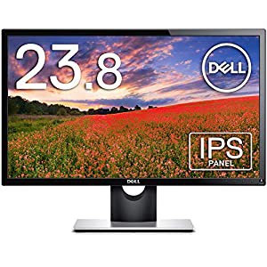 【Amazon.co.jp限定】Dell SE2416H 23.8インチ モニター (3年間交換保証/フルHD/IPS非光沢/HDMI・D-Sub15ピン/傾き調整)(中古品)