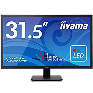 iiyama モニター ディスプレイ X3291HS-B1 (31.5インチ/フルHD/AH-IPS/HDMI,D-sub,DVI-D/3年保証)(中古品)