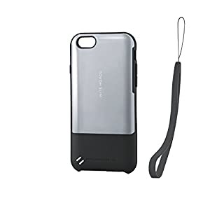 ELECOM iPhone6s/6 TOUGHSLIMケース premium ミラー シルバー PM-A15TSP05(中古品)