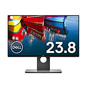 Dell ディスプレイ モニター U2417H 23.8インチ/FHD/IPS非光沢/6ms/DPx2(MST),HDMI/sRGB 99%/USBハブ/フレームレス(中古品)
