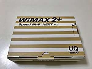 WiMAX 2+ Speed Wi-Fi NEXT W02 WHITE（ホワイト）(中古品)