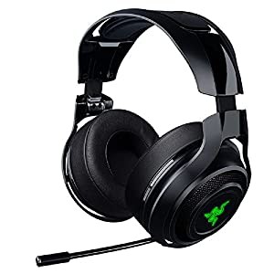 Razer ManO'War バーチャル7.1ch ワイヤレスゲーミングヘッドセット 【日本正規代理店保証品】 RZ04-01490100-R3A1(中古品)