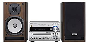 ONKYO Bluetooth/ CD/SD/USB/ハイレゾ対応 ミニコンポ シルバー X-NFR7TX(D)(中古品)