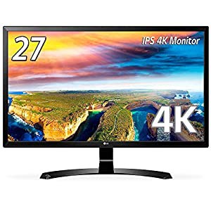 【Amazon.co.jp限定】LG モニター ディスプレイ 27UD58-B 27インチ/4K/IPS 非光沢/HDMI×2、DisplayPort/FreeSync対応/ブルーラ 