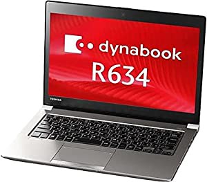 【中古】 ダイナブック dynabook R634/M PR634MAA647AD71 / Core i5 4310M(2.7GHz) / SSD:128GB / 13.3インチ / シルバー(中古品