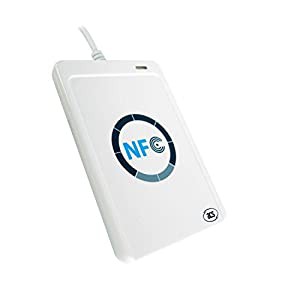 NFC acr122u RFID非接触型スマートリーダー&ライター/ USB + SDK + Mifare ICカード???by Pac Supplies Usa 。(中古品)