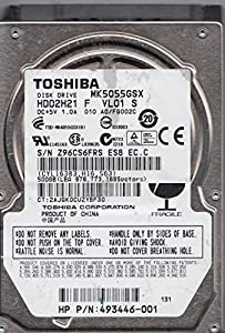 MK5055GSX, A0/FG002C, HDD2H21 F VL01 S, Toshiba 500GB SATA 2.5 Hard Drive [並行輸入品](中古品)