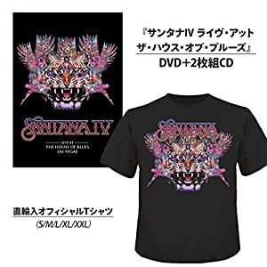 サンタナIV 『サンタナIV ライヴ・アット・ザ・ハウス・オブ・ブルーズ』【完全生産限定DVD+2枚組CD+Tシャツ(Lサイズ)(日本語解 