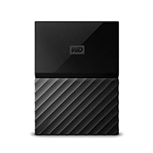 WD HDD ポータブル ハードディスク 2TB USB3.0 ブラック 暗号化 パスワード保護 ( PS4 / PS4pro 対応) 3年保証 My Passport WDBY