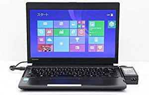 【中古】 東芝 dynabook R734/K Core i3 2.4GHz/4GB/320GB/13.3W/Win8.1(中古品)