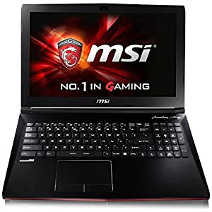 MSI 15.6型ゲーミングノートパソコンPC [Win10 Home/Core i7/HDD 1TB] GL62 6QC-459JP(中古品)