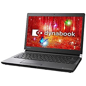 東芝 ベーシックモバイルノートパソコン dynabook グラファイトブラック PRX33CBPNJB(中古品)