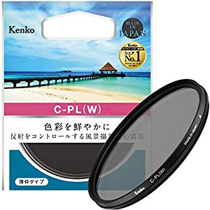 Kenko PLフィルター サーキュラーPL(W) 72mm コントラスト・反射調整用 薄枠 472149(中古品)