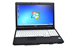 富士通 中古ノートパソコン LIFEBOOK A572/FX Core i5 3320M(2.60GHz) メモリ4G 15.6型ワイド マルチ WiFi USB3.0 Windows7 64bi