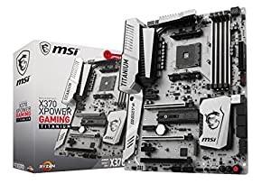 MSI X370 XPOWER ゲーミングチタンAMD Ryzen X370 Ddr4 Vr Ready HDMI USB 3 ATX ゲーミングマザーボード(中古品)