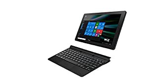 KEIAN WiZ 2IN1Windowsタブレット 10.1インチ IPS液晶 1280x 800ドット クアッドコア メモリ2GB Windows 10 KBM101K(中古品)