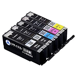 【Amazon限定ブランド】レイワインク キヤノン(CANON) BCI-351XL+350XL/5MP(大容量) 対応 5色セット対応 リサイクルインク 日本 