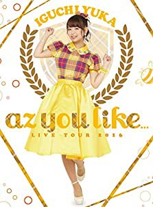 井口裕香/「2nd LIVE TOUR 2016 az you like...」LIVE Blu-ray（初回仕様版）(中古品)