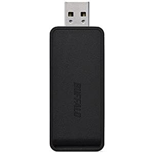 BUFFALO WiFi 無線LAN 子機 WI-U3-866DS 11ac 866+300Mbps USB3.0(中古品)