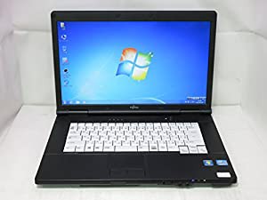 【中古】 富士通 LIFEBOOK A572/F ノートパソコン Core i5 3320M メモリ4GB 320GBHDD DVDスーパーマルチ Windows7 Professional 