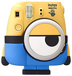 FUJIFILM インスタントカメラ チェキ instax mini8 「ミニオン」 INS MINI 8 MINION(中古品)