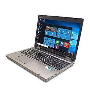 ノートパソコン 中古 HP ProBook 6560b Core i3 3GBメモリ 15.6インチワイド DVD-ROMドライブ Windows10 MicrosoftOffice2007(中