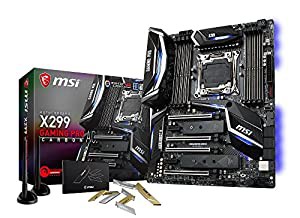 MSI X299 GAMING PRO CARBON AC マザーボード [Intel X299 チップセット搭載 LGA 2066 ソケット] MB3933(中古品)