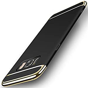 MQman Galaxy S8 Galaxy S8+ ケース PC メッキ加工 軽量 衝撃防止 3パーツ式 薄型 S8/S8 plus 鍍金 ハードカバー SC-02J 薄い SC