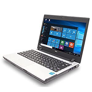 ノートパソコン 中古 NEC VersaPro VK25L/C-M Core i3 8GBメモリ 13.3インチワイド Windows10 Kingsoft Office付き(中古品)