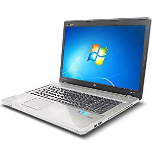 ノートパソコン 中古 HP ProBook 4740s Celeron Dual-Core 4GBメモリ 17.3インチ Windows7 テンキーMicrosoftOffice2007(中古品)