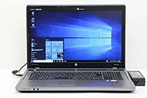 【中古】 hp ProBook 4740s Core i5 3210M 2.5GHz/8GB/320GB/DVD/17.3W/WXGA++(1600x900)/Win10/Radeon HD 7650M(中古品)