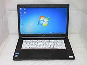 【中古】 富士通 LIFEBOOK A573/G ノートパソコン Core i5 3340M 2.7GHz メモリ4GB 500GBHDD DVDスーパーマルチ Windows7 Profes