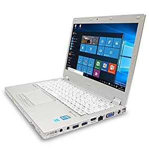 ノートパソコン 中古 Panasonic Let'snote MX-3J Core i5 4GBメモリ 12.5インチ Windows10 MicrosoftOffice2010(中古品)