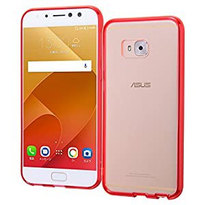 レイ・アウト ASUS ZenFone 4 Selfie Pro ZD552KL ケース ハイブリッド ケース/レッド RT-RAZ4SPCC2/R(中古品)