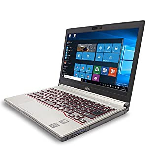 ノートパソコン 中古 富士通 LIFEBOOK E734/H Celeron Dual-Core 4GBメモリ 13.3インチワイド Windows10 MicrosoftOffice2010(中