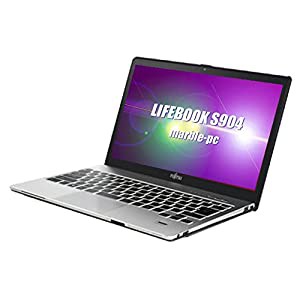 富士通 LIFEBOOK S904　Windows10アップグレード済み（Windows8及びWindows7メディア付属）　メモリ4GB　HDD320GB　Bluetooth　W