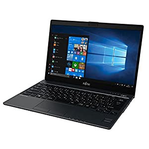 富士通 13.3型ノートパソコン　FMV LIFEBOOK UH75/B3　ピクトブラック FMVU75B3B(中古品)