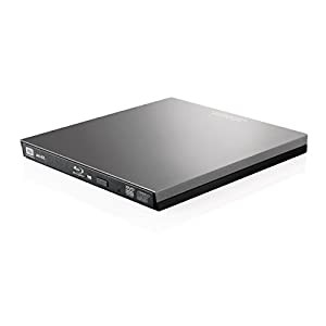 ロジテック ブルーレイドライブ 外付け Blu-ray UHDBD USB3.0対応 再生 編集 書込ソフト付 グレー LBD-PVA6U3VGY(中古品)