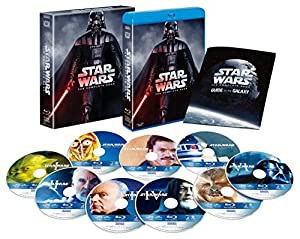 【Amazon.co.jp限定】 スター・ウォーズ コンプリート・サーガ ブルーレイコレクション(9枚組) (初回生産限定) (Amazonロゴ柄オ 