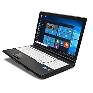 ノートパソコン 中古 富士通 LIFEBOOK A561/DX Celeron 4GBメモリ 15.6インチ Windows10 MicrosoftOffice2010(中古品)