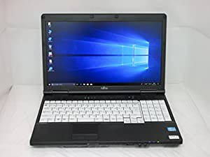 【中古】 富士通 LIFEBOOK A572/F ノートパソコン Core i5 3320M 2.6GHz メモリ4GB 500GBHDD DVDスーパーマルチ Windows10 Profe