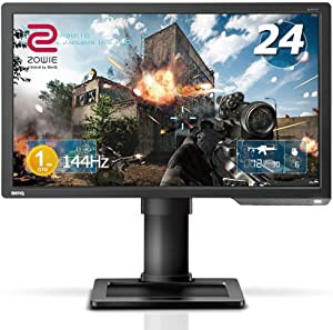 BenQ ゲーミングモニター 24インチ 144Hz 1ms ブルーライト軽減 ZOWIE XL2411P フルHD HDMI DisplayPort DVI端子 ディスプレイ( 