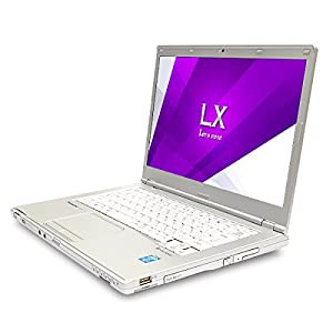 ノートパソコン 中古 Panasonic Let'snote CF-LX3EDHCS Core i5 4GBメモリ 14インチ DVDマルチ Windows10 Office 付き(中古品)