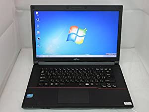 【中古】 富士通 LIFEBOOK A573/G ノートパソコン Core i5 3340M 2.7GHz メモリ4GB 320GBHDD DVDスーパーマルチ Windows7 Profes