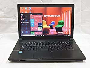 中古 15.6w型 東芝 dynabook B554/K Win10 64 pro/四世代Core i3/4G/320G/無線/Bluetooth/リカバリー領域有/KingSoft office 201