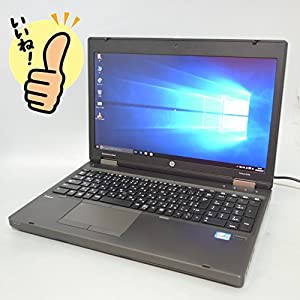 ★即使用可能！中古ノートパソコン★ Windows 10 Pro 64bit搭載 HP 6570b/超高速第3世代Core i5 3210M 2.50Ghz/メモリー 4GB/HDD