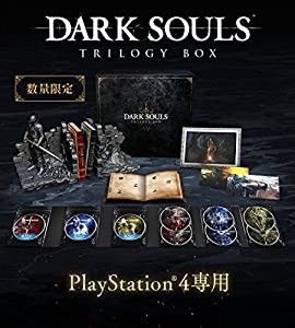 DARK SOULS TRILOGY BOX 【予約特典】「上級騎士バストアップフィギュア」 同梱 - PS4(中古品)