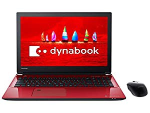 東芝 15.6型ノートパソコン dynabook T75　モデナレッドdynabook 2018年 春モデル（Core i7/メモリ8GB/HDD1TB/Office H＆B） PT7