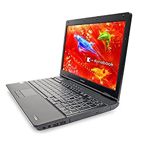 ノートパソコン 中古 東芝 dynabook Satellite B552 Core i5 4GBメモリ 15.6インチ DVDマルチ Windows10 MicrosoftOffice2007(中