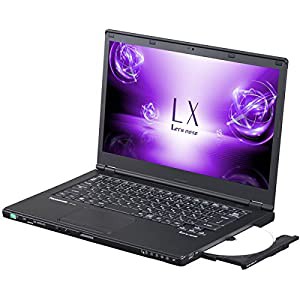 パナソニック 14.0型ノートPC Let's note レッツノート LX ブラック CF-LX6MDXQR(中古品)